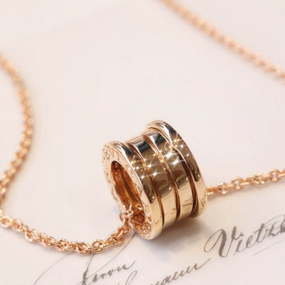 [LORA]ZERO 1 PINK GOLD NECKLACE