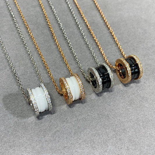 [LORA]ZERO 1 DIAMOND CERAMIC NECKLACE