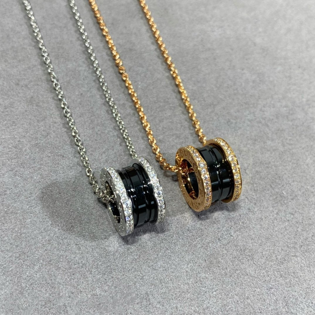 [LORA]ZERO 1 DIAMOND CERAMIC NECKLACE