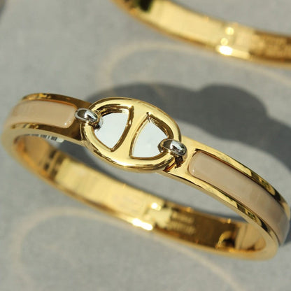 [LORA]CLIC CHAINE GOLD BRACELET
