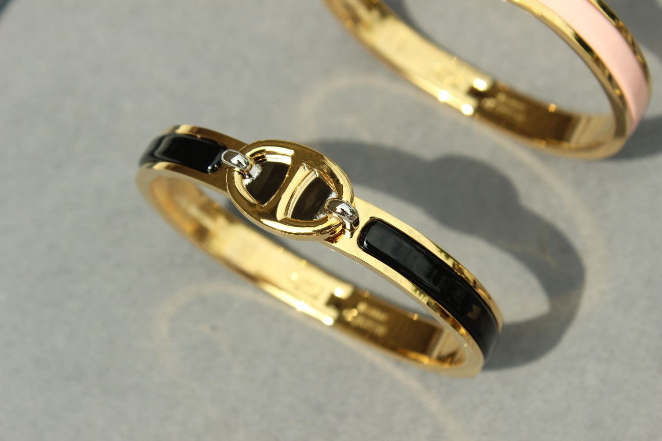 [LORA]CLIC CHAINE GOLD BRACELET