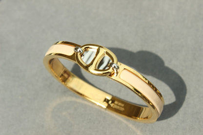[LORA]CLIC CHAINE GOLD BRACELET