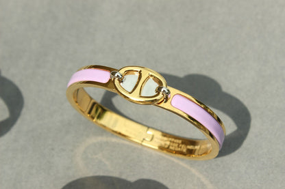 [LORA]CLIC CHAINE GOLD BRACELET