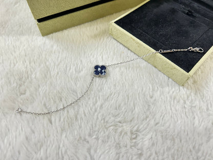 [Lora]CLOVER 1 MOTIF PIETERSITE BRACELET