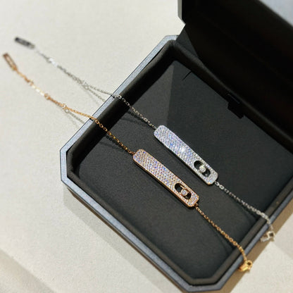 [LORA] MOVE CLASSIQUE DIAMOND PAVED BRACELET