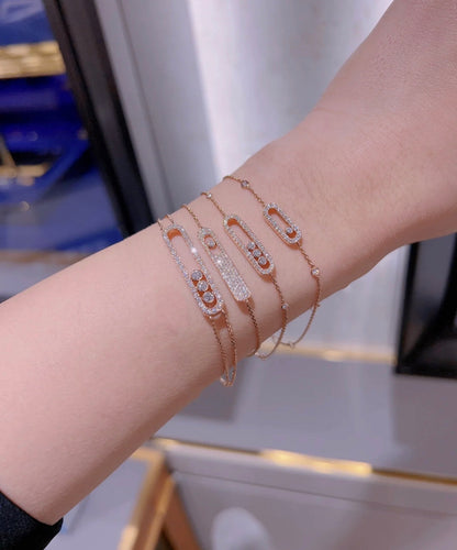 [LORA] MOVE CLASSIQUE DIAMOND PAVED BRACELET