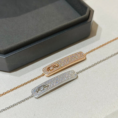 [LORA] MOVE CLASSIQUE DIAMOND PAVED BRACELET