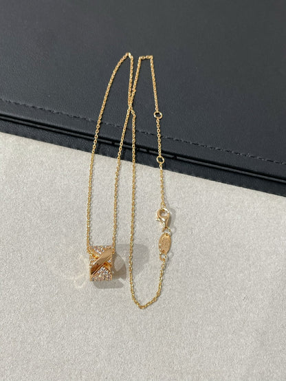[LORA]LIENS EVIDENCE DIAMOND PAVED NECKLACE