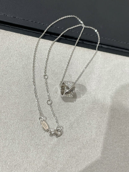 [LORA]LIENS EVIDENCE DIAMOND PAVED NECKLACE