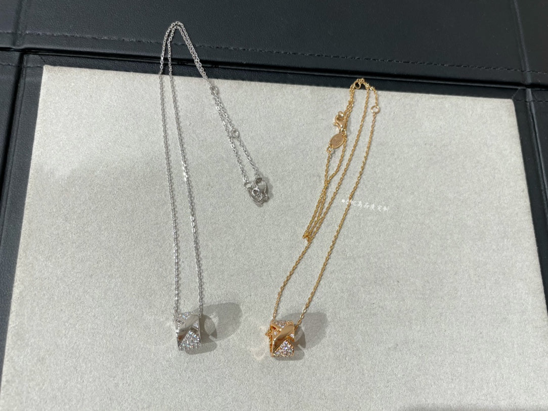 [LORA]LIENS EVIDENCE DIAMOND PAVED NECKLACE