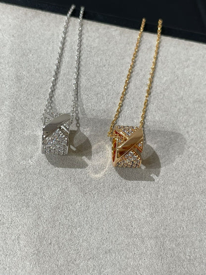 [LORA]LIENS EVIDENCE DIAMOND PAVED NECKLACE