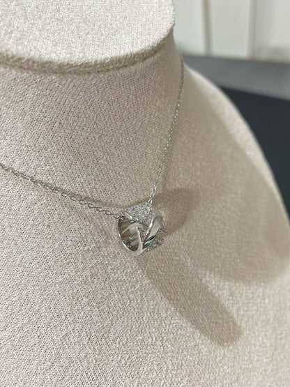 [LORA]LIENS EVIDENCE DIAMOND PAVED NECKLACE