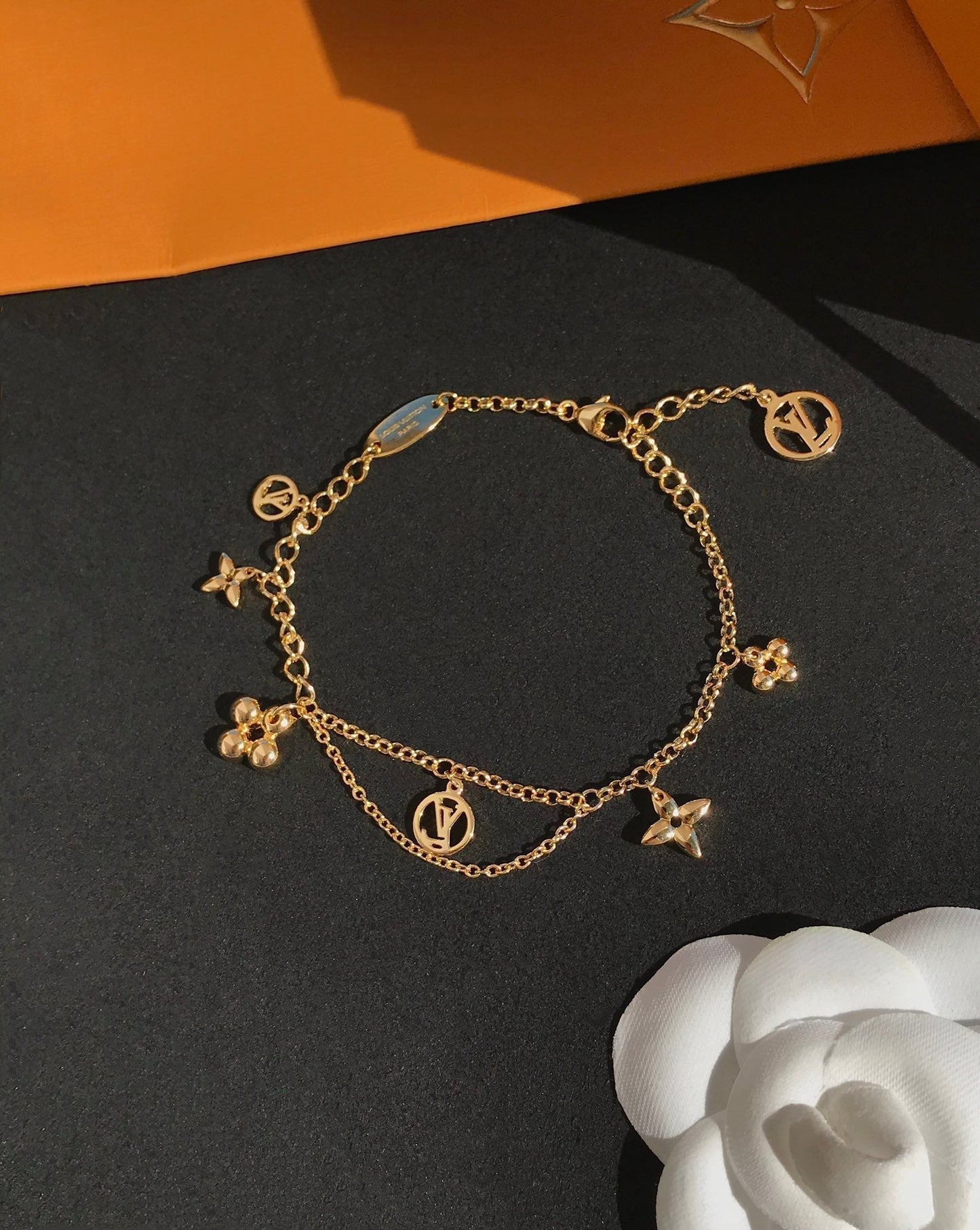 [LORA]LORAING PINK GOLD MOP BRACELET