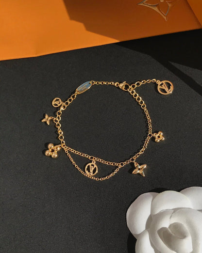 [LORA]LORAING PINK GOLD MOP BRACELET