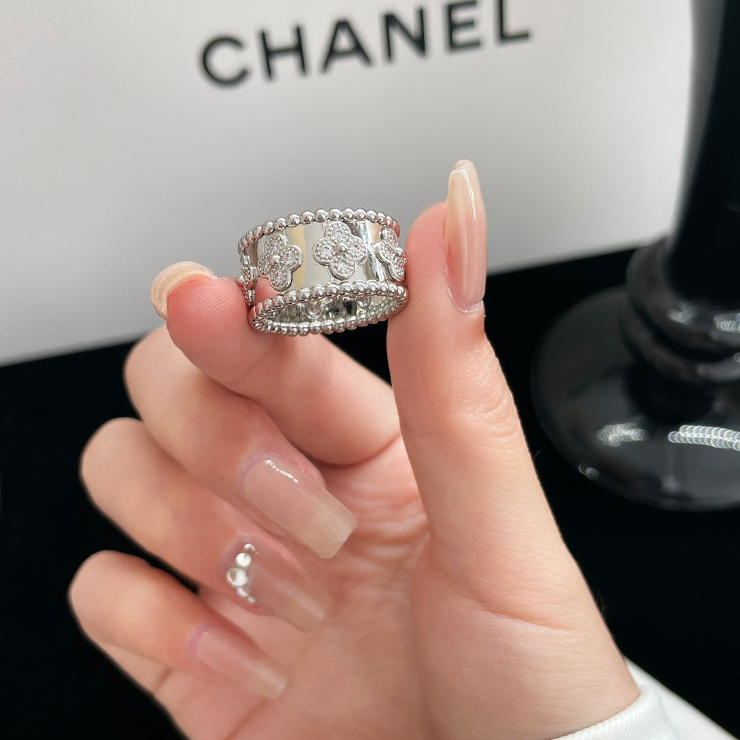 [LORA]PERLEE DIAMOND LARGE RING