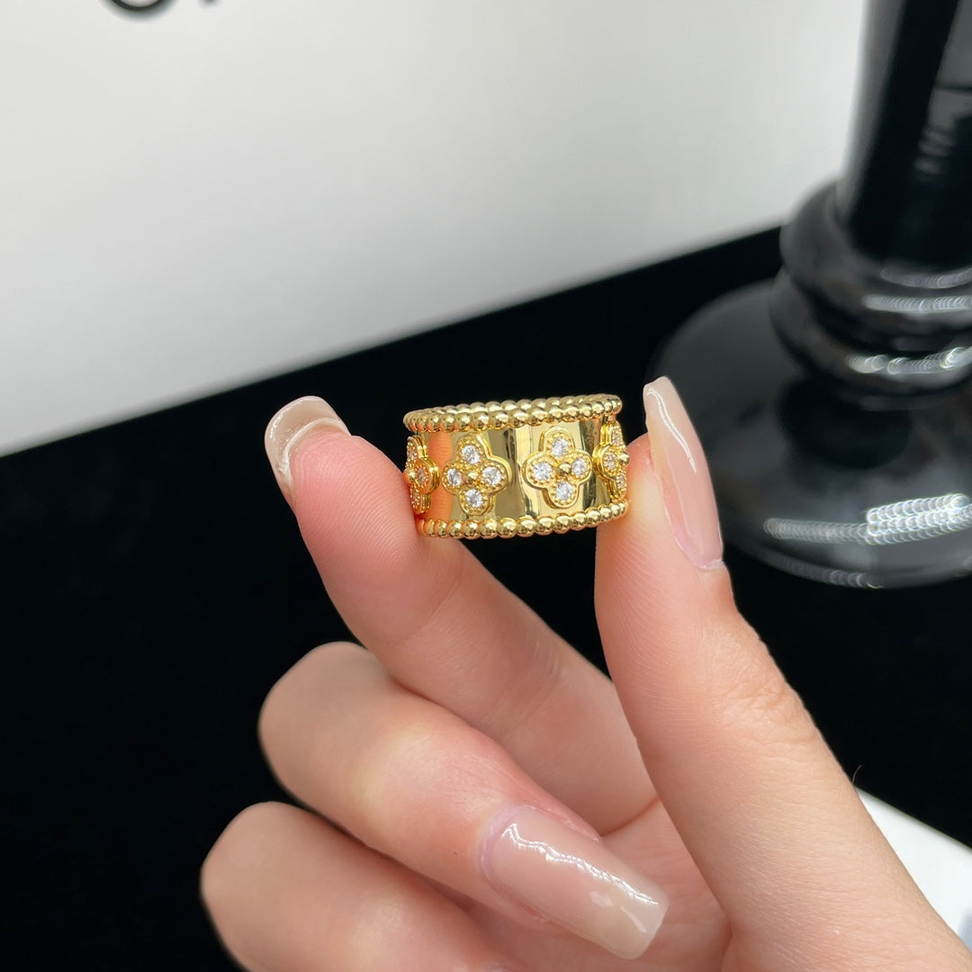 [LORA]PERLEE DIAMOND LARGE RING