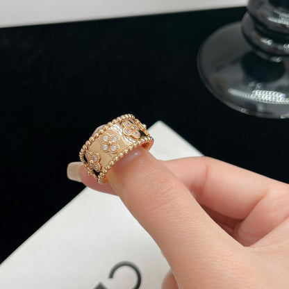 [Lora]PERLEE DIAMOND LARGE RING
