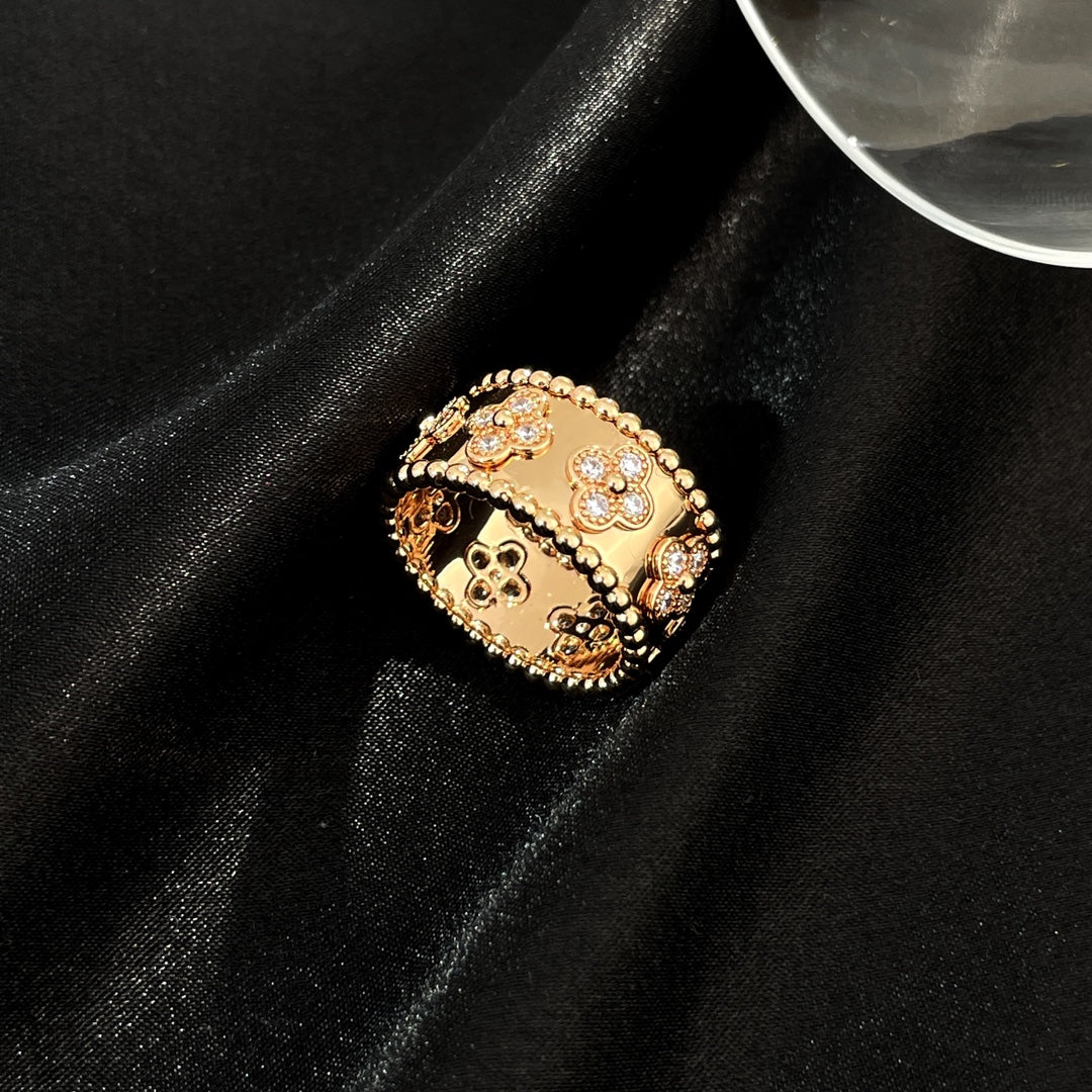 [LORA]PERLEE DIAMOND LARGE RING