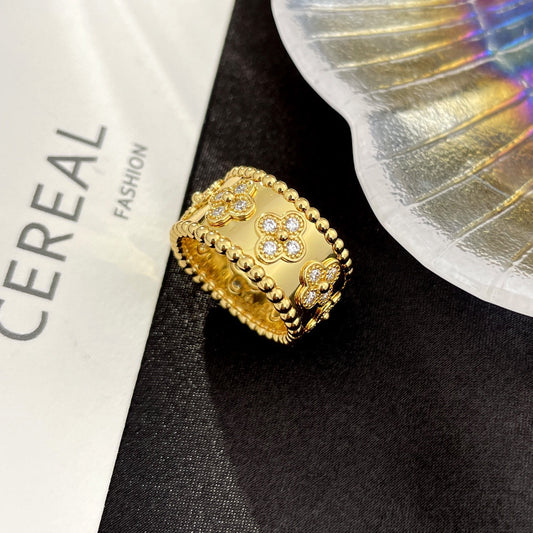 [LORA]PERLEE DIAMOND LARGE RING