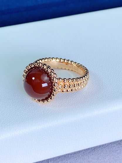 [Lora]PERLEE COULEURS ROSE GOLD RING