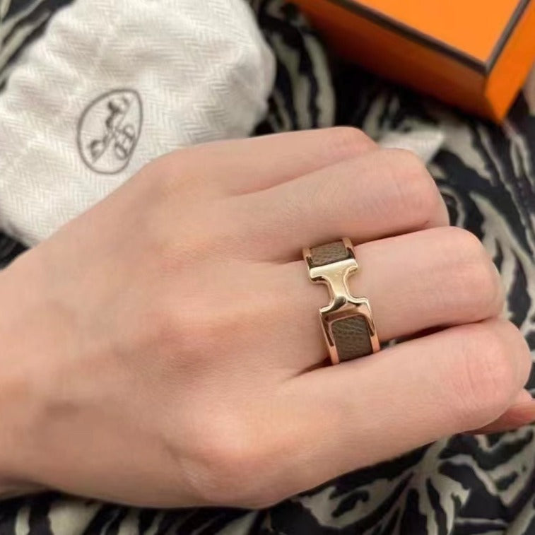 [LORA]OLYMPE PINK GOLD RING