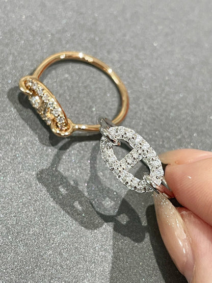 [LORA]RONDE SMALL DIAMOND RING
