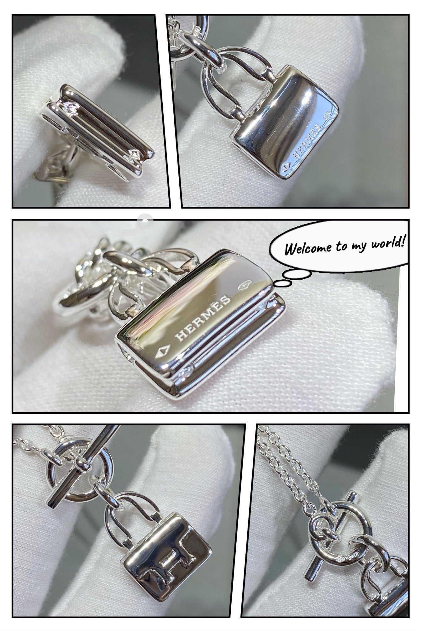[LORA]CONSTANCE PEDANT SILVER NECKLACE