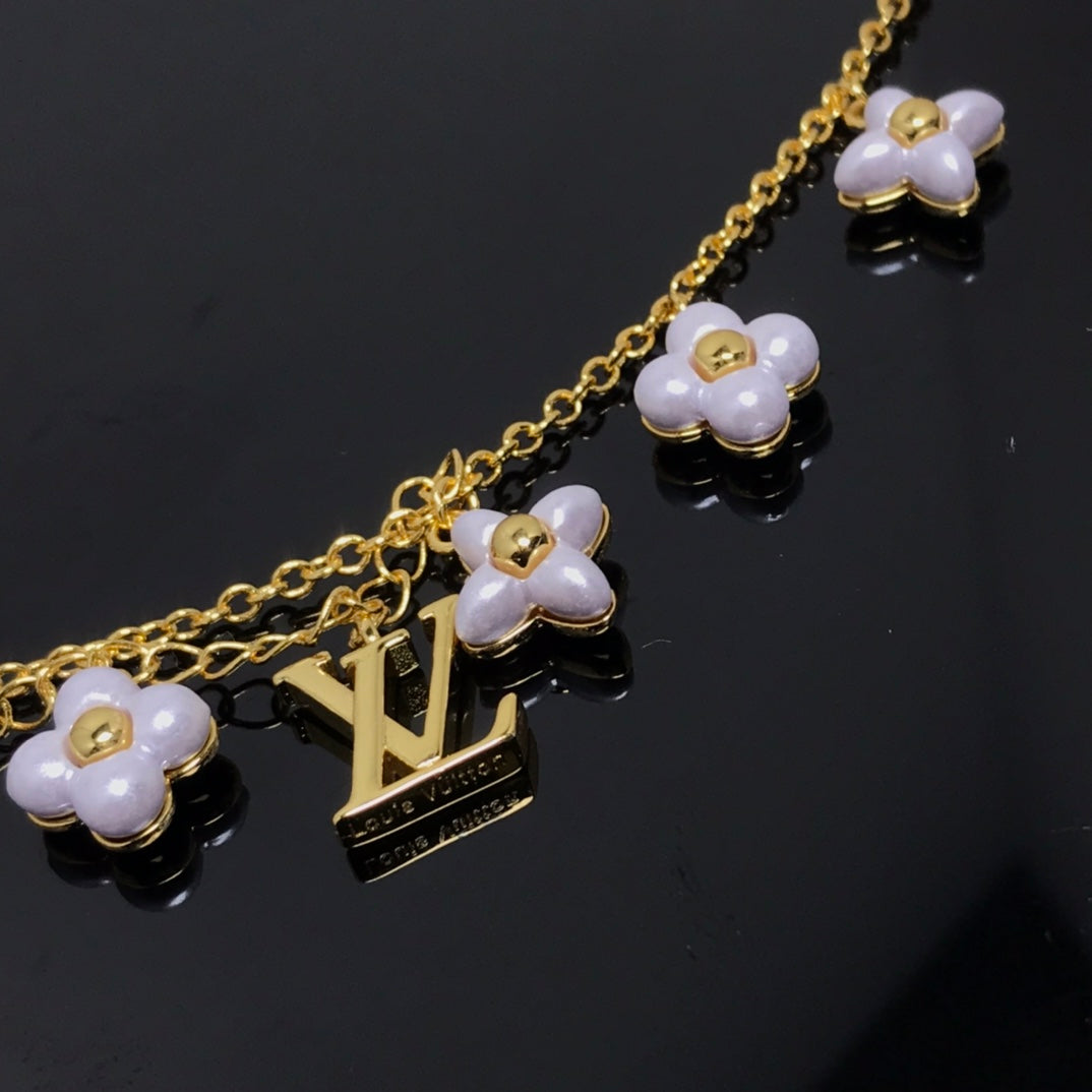 [LORA]LOGO 6 MOTIF STAR AND SUN GOLD BRACELET