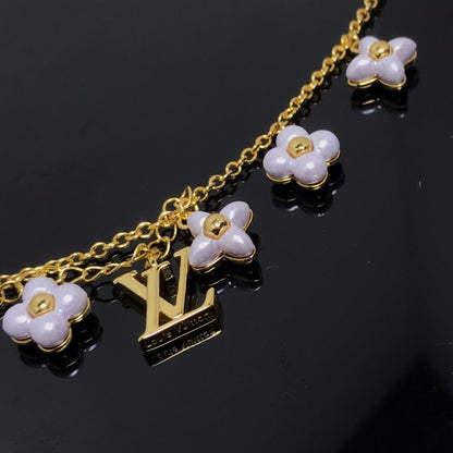 [LORA]LOGO 6 MOTIF STAR AND SUN GOLD BRACELET