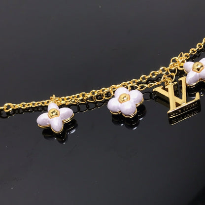 [LORA]LOGO 6 MOTIF STAR AND SUN GOLD BRACELET