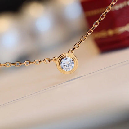 [LORA] DAMOUR DIAMOND NECKLACE