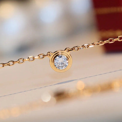 [LORA] DAMOUR DIAMOND NECKLACE