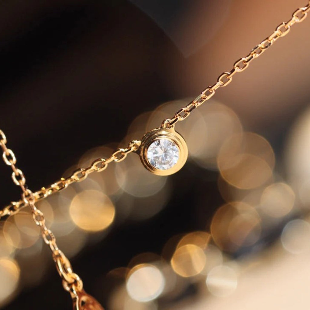 [LORA] DAMOUR DIAMOND NECKLACE
