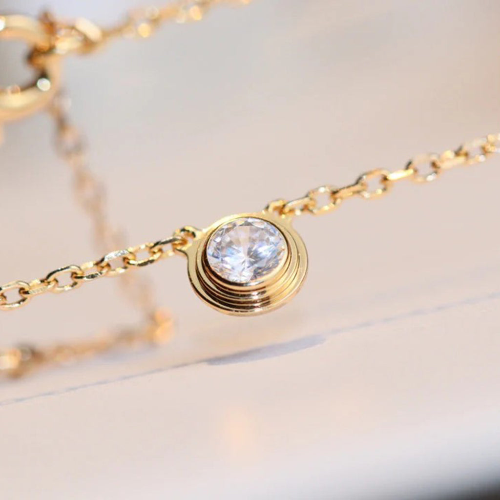 [LORA] DAMOUR DIAMOND NECKLACE