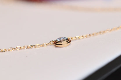[LORA]DAMOUR DIAMOND NECKLACE