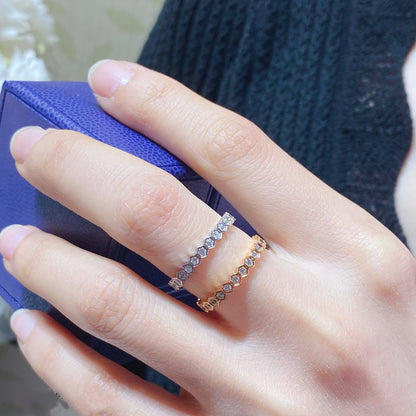 [LORA]BEE LOVE DIAMOND PAVED SMALL RING