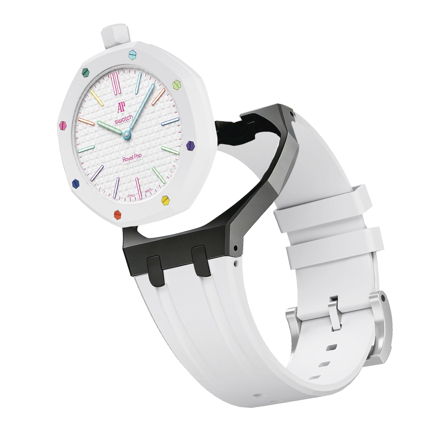 Royal Oak Pop Exclusive Bioceramic Case & Silicone Strap Mix Color