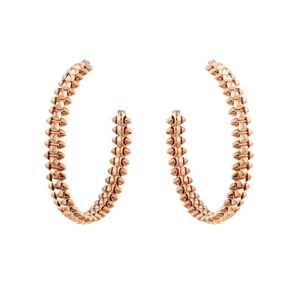[LORA]CLASH LARGE HOOP EARRINGS