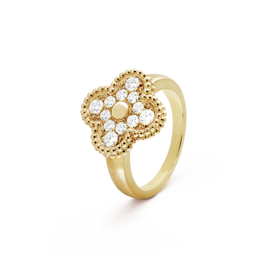 [LORA]CLOVER DIAMOND RING
