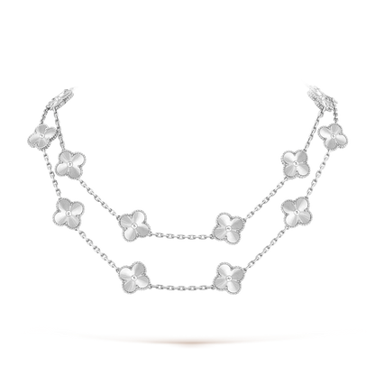 [Lora]CLOVER 20 MOTIFS  LASER SILVER