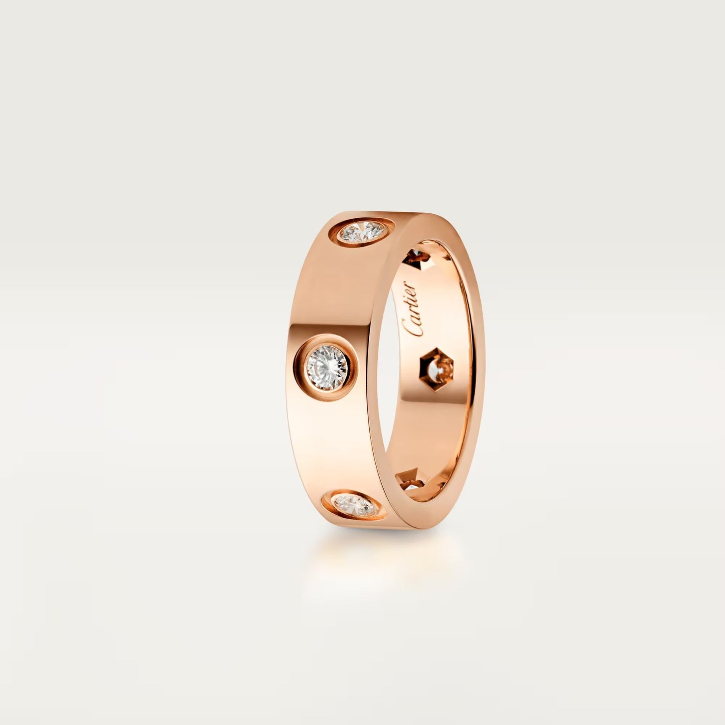 [LORA] LOVE 5.5MM 6 DIAMOND RING