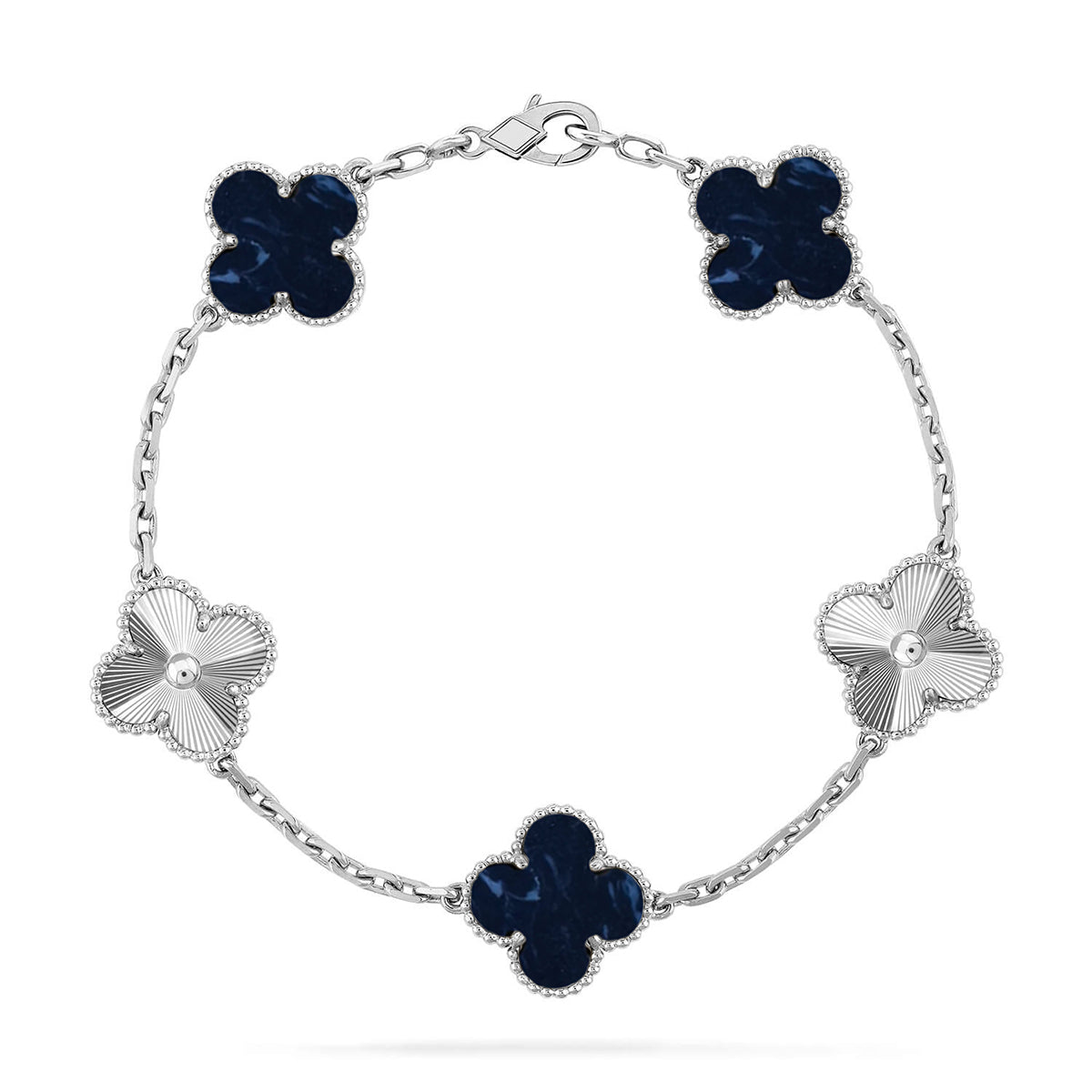 [Lora]CLOVER 5 MOTIF PIETERSITE BRACELET COLLECTION