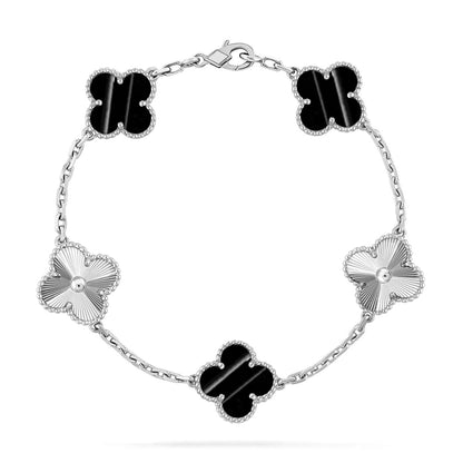 [Lora] CLOVER 5 MOTIF PULSAR STONE BRACELET COLLECTION