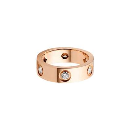 [LORA] LOVE 5.5MM 6 DIAMOND RING