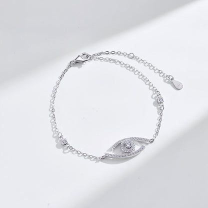 [LORA] Lucky Eye Pave-Set Diamond Bracelet