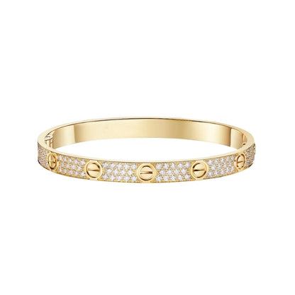 [LORA] LOVE BRACELET 6.1MM DIAMOND-PAVED