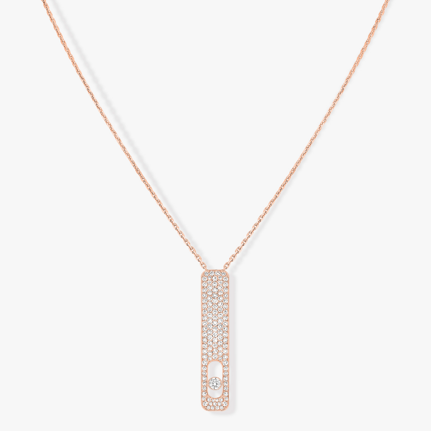 [LORA] MY FIRST DIAMOND PAVED NECKLACE
