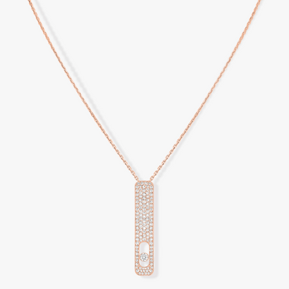 [LORA] MY FIRST DIAMOND PAVED NECKLACE