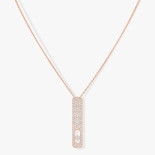 [LORA] MY FIRST DIAMOND PAVED NECKLACE