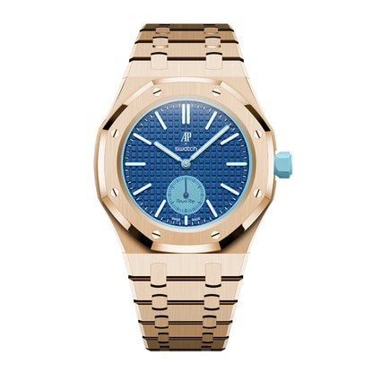 Royal Oak Pop Exclusive Steel Case & Strap Full‑wrap Embedded Watch Band